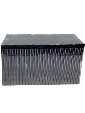 Slim Jewel Cases for CD and DVD’S- Black (50ct.) (NWOT)